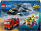 LEGO City Helikopter brandweerauto en onderzeeër remix - 60462