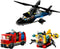 LEGO City Helikopter brandweerauto en onderzeeër remix - 60462