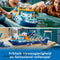 LEGO City Poolonderzoeksschip Groot Drijvend Boot Speelgoed Set voor Kinderen 7+ - 60368
