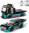 LEGO City Raceauto en transporttruck - 60406