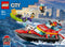 LEGO City Reddingsboot Brand Speelgoed voor Kinderen - 60373