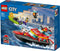 LEGO City Reddingsboot Brand Speelgoed voor Kinderen - 60373