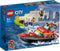 LEGO City Reddingsboot Brand Speelgoed voor Kinderen - 60373