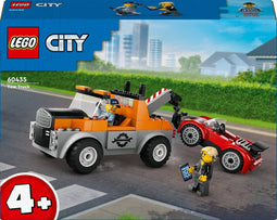 LEGO City Sleepwagen en sportautoreparatie 60435