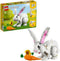 LEGO Creator 3-in-1 Wit Konijn - 31133