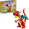LEGO Creator 3in1 Rode draak - 31145