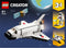 LEGO Creator 3in1 Space Shuttle Ruimteschip Set - 31134