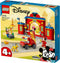 LEGO Disney Mickey & Friends Brandweerkazerne & Auto - 10776