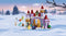 LEGO Disney Princess 4+ Belle's Kasteel Winterfeest - 43180