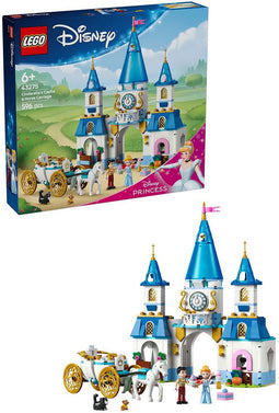 LEGO Disney Princess Assepoesters kasteel en paardenkoets - 43275
