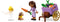 LEGO Disney Wish Asha in de stad Rosas Poppetjes Wish Set - 43223