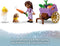 LEGO Disney Wish Asha in de stad Rosas Poppetjes Wish Set - 43223