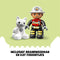 LEGO DUPLO Town Brandweerauto, Educatief Peuter Speelgoed met Dierenfiguur - 10969