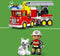 LEGO DUPLO Town Brandweerauto, Educatief Peuter Speelgoed met Dierenfiguur - 10969