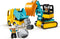 LEGO DUPLO Truck & Graafmachine met rupsbanden - 10931
