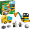 LEGO DUPLO Truck & Graafmachine met rupsbanden - 10931