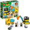 LEGO DUPLO Truck & Graafmachine met rupsbanden - 10931