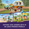 LEGO Friends Kampeervakantie Set met Caravan en Auto en Minipoppetjes- 41726