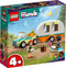 LEGO Friends Kampeervakantie Set met Caravan en Auto en Minipoppetjes- 41726