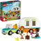 LEGO Friends Kampeervakantie Set met Caravan en Auto en Minipoppetjes- 41726
