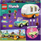 LEGO Friends Kampeervakantie Set met Caravan en Auto en Minipoppetjes- 41726