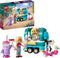 LEGO Friends Mobiele bubbelthee stand Speelgoed Set met Voertuig en Speelgoedscooter - 41733