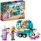 LEGO Friends Mobiele bubbelthee stand Speelgoed Set met Voertuig en Speelgoedscooter - 41733