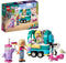 LEGO Friends Mobiele bubbelthee stand Speelgoed Set met Voertuig en Speelgoedscooter - 41733