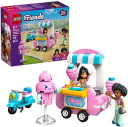 LEGO Friends Suikerspinkraam en scooter set 42643