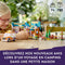 LEGO Friends Tiny House Kampeerset met Bos, Huisdieren en Speelgoedauto - 41735
