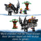 LEGO Harry Potter Zweinstein Rijtuig en Thestralissen - 76400