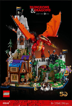 LEGO Ideas Dungeons & Dragons - het verhaal van de rode draak - 21348
