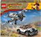 LEGO Indiana Jones Gevechtsvliegtuig Achtervolging Vliegtuig Speelgoed - 77012