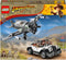 LEGO Indiana Jones Gevechtsvliegtuig Achtervolging Vliegtuig Speelgoed - 77012