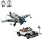 LEGO Indiana Jones Gevechtsvliegtuig Achtervolging Vliegtuig Speelgoed - 77012