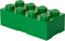 LEGO - Lunchbox Brick 8 - Polypropyleen - Groen