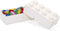 LEGO - Lunchbox Brick 8 - Polypropyleen - Wit