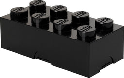 LEGO - Lunchbox Brick 8 - Polypropyleen - Zwart