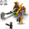LEGO Marvel Het schip van Baby Rocket Guardians of the Galaxy Volume 3 Set - 76254