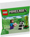 LEGO Minecraft 30672 - Steve en Babypanda (polybag)