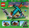 LEGO Minecraft Uitvalbasis Zwaard Bouwspeelgoed - 21244