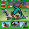 LEGO Minecraft Uitvalbasis Zwaard Bouwspeelgoed - 21244