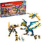 LEGO NINJAGO Elementdraak vs. de Mecha van de Keizerin Set - 71796
