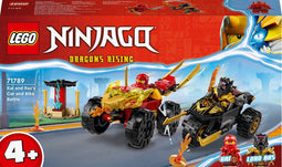 LEGO NINJAGO Kai en Ras' Duel Tussen Auto en Motor Speelgoed - 71789