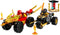 LEGO NINJAGO Kai en Ras' Duel Tussen Auto en Motor Speelgoed - 71789