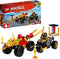 LEGO NINJAGO Kai en Ras' Duel Tussen Auto en Motor Speelgoed - 71789