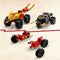 LEGO NINJAGO Kai en Ras' Duel Tussen Auto en Motor Speelgoed - 71789