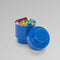 Lego - Opbergbox Brick 1 Rond - Polypropyleen - Blauw