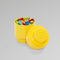 Lego - Opbergbox Brick 1 Rond - Polypropyleen - Geel