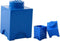 Lego - Opbergbox Brick 1 Vierkant - Polypropyleen - Blauw